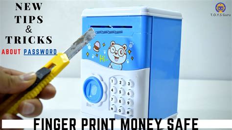 how to unlock electronic piggy bank if forgot password|Husan Money Safe .